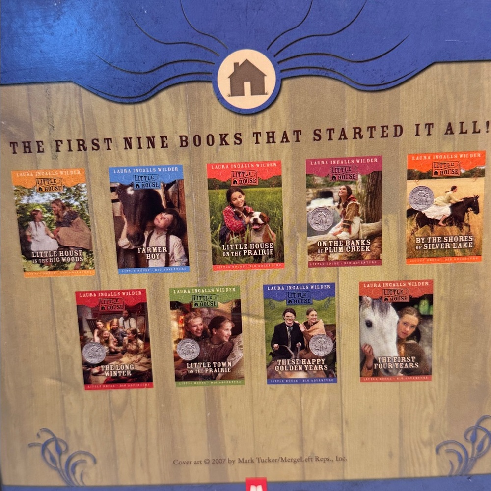 Little House Big Adventure: The First Nine Books that Started it All - VERY GOOD - Picture 3 of 4